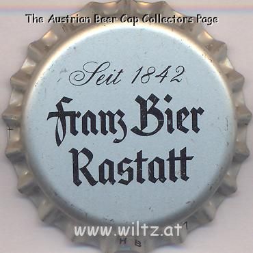 Beer cap Nr.9213: Franz Bier produced by Brauerei C. Franz GmbH/Rastatt
