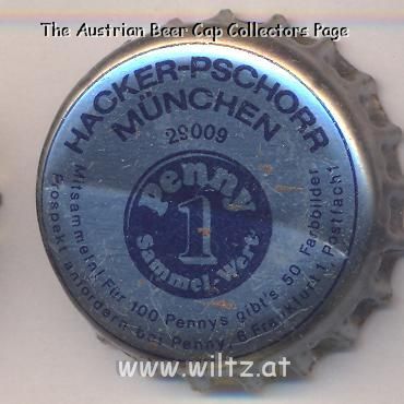 Beer cap Nr.9243: Münchner Hell produced by Hacker-Pschorr-Bräu GmbH Verwaltung/München