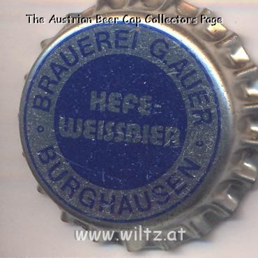 Beer cap Nr.9244: Hefeweissbier produced by Brauerei G.Auer/Burghausen