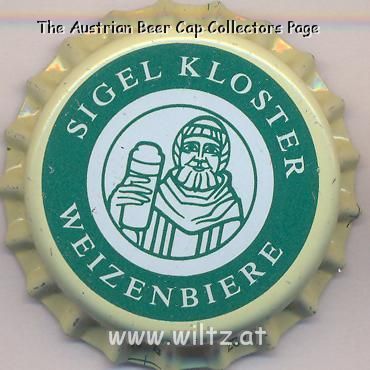 Beer cap Nr.9272: Weizenbier produced by Klosterbrauerei Sigel/Metzingen