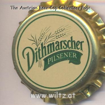 Beer cap Nr.9284: Dithmarscher Pilsener produced by Dithmarscher Brauerei Karl Hintz GmbH/Marne