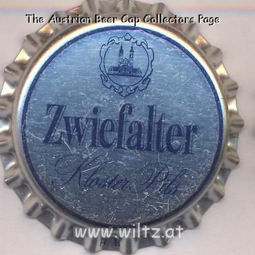 Beer cap Nr.9288: Zwiefalter Klosterpils produced by Zwiefalter Klosterbräu/Zwiefalten