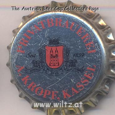 Beer cap Nr.9293: unknown produced by Privatbrauerei A.Kropf/Kassel
