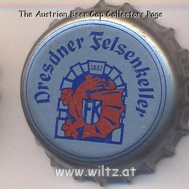 Beer cap Nr.9295: Dresdner Felsenkeller produced by Sachsische Brau Union/Dresden