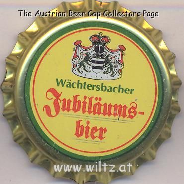Beer cap Nr.9300: Wächtersbacher Jubiläumsbier produced by Fürstl. Brauerei Schloss Wächtersbach/Wächtersbach