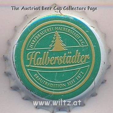 Beer cap Nr.9305: Halberstädter Premium Pilsner produced by Harzbrauerei/Halberstadt