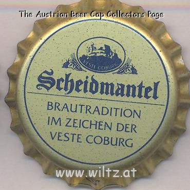 Beer cap Nr.9336: Scheidmantel produced by Brauerei St. Scheidmantel KG/Coburg