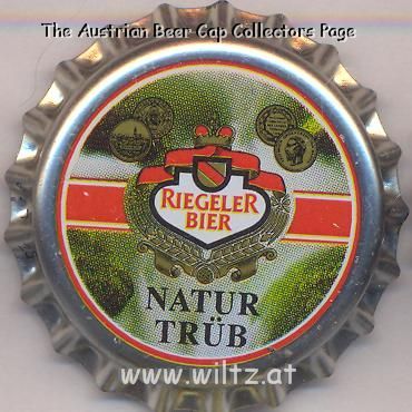 Beer cap Nr.9360: Riegeler Bier Naturtrüb produced by Riegeler/Riegel