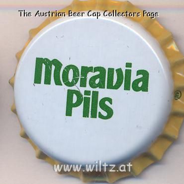 Beer cap Nr.9390: Moravia Pils produced by Lüneburger Kronen.Brauerei AG/Lüneburg