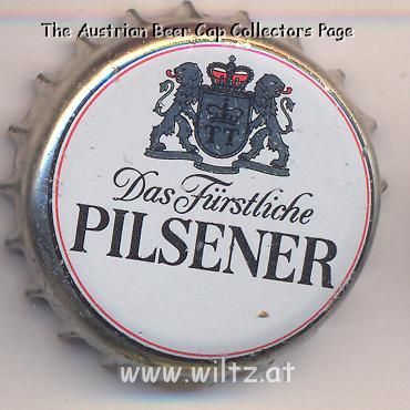 Beer cap Nr.9409: Das Fürstliche Pilsener produced by Thurn und Taxis/Regensburg