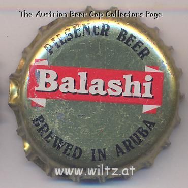 Beer cap Nr.9432: Balashi Pilsener Beer produced by Brouwerij Nacional Balashi/Balashi