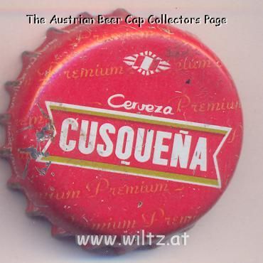 Beer cap Nr.9439: Cusquena produced by Compania Cervecera Del Sur Del Peru/Cuzco
