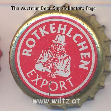 Beer cap Nr.9451: Rotkehlchen Export produced by Berliner Bürgerbräu/Berlin