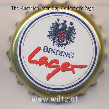 Beer cap Nr.9453: Binding Lager produced by Binding Brauerei/Frankfurt/M.