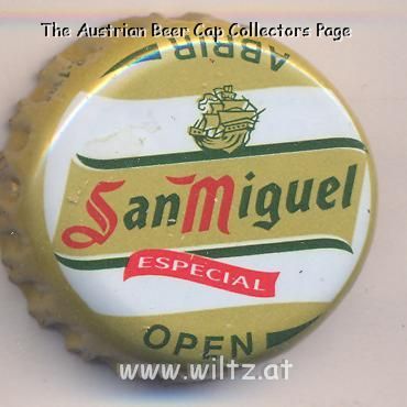 Beer cap Nr.9464: Cerveza Especial produced by San Miguel/Barcelona