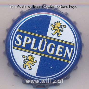 Beer cap Nr.9467: Splügen produced by Birra Poretti/Milano