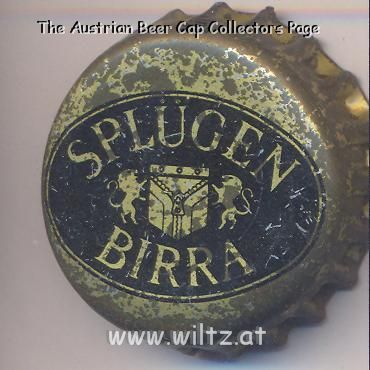 Beer cap Nr.9480: Birra Splügen produced by Birra Poretti/Milano