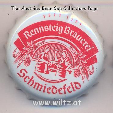Beer cap Nr.9496: Schmiedefelder Bier produced by Rennsteig Brauerei/Schmiedefeld