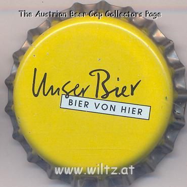 Beer cap Nr.9501: Unser Bier, Bier von Hier produced by Brauerei Unser Bier AG/Basel