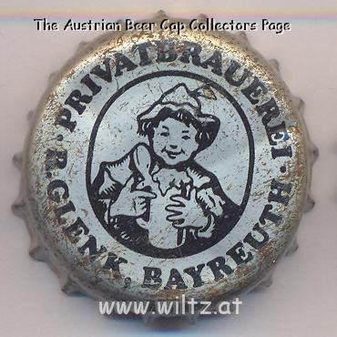Beer cap Nr.9508: unknown produced by Privatbrauerei R.Glenk/Bayreuth