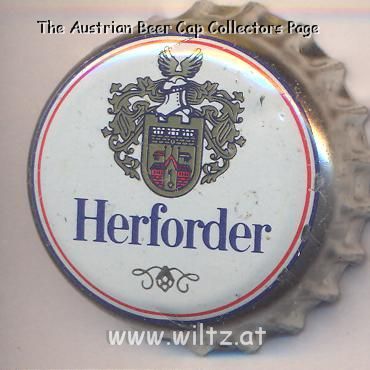 Beer cap Nr.9517: Herforder produced by Brauerei Felsenkeller/Herford