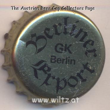 Beer cap Nr.9534: Berliner Export produced by Getränkekombinat Berlin/Berlin