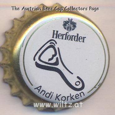 Beer cap Nr.9580: Herforder produced by Brauerei Felsenkeller/Herford
