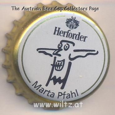 Beer cap Nr.9586: Herforder produced by Brauerei Felsenkeller/Herford