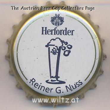 Beer cap Nr.9588: Herforder produced by Brauerei Felsenkeller/Herford