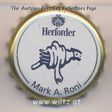 Beer cap Nr.9600: Herforder produced by Brauerei Felsenkeller/Herford