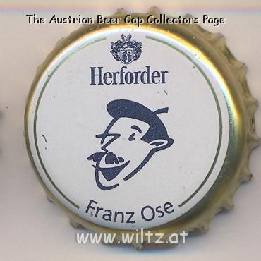 Beer cap Nr.9601: Herforder produced by Brauerei Felsenkeller/Herford