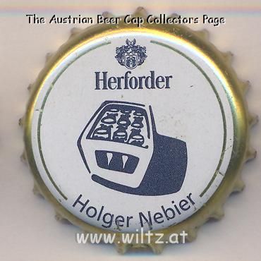 Beer cap Nr.9607: Herforder produced by Brauerei Felsenkeller/Herford
