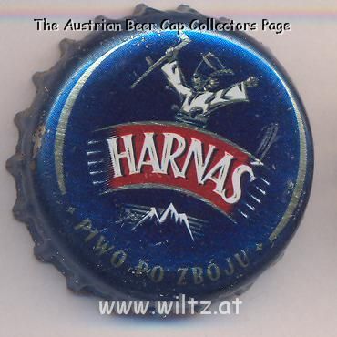 Beer cap Nr.9700: Harnas produced by Okocimski Zaklady Piwowarskie SA/Brzesko - Okocim