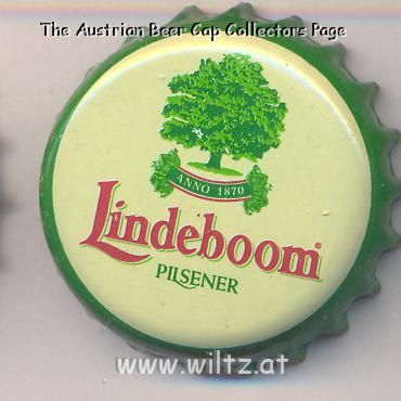 Beer cap Nr.9764: Lindeboom Pilsener produced by Lindeboom Bierbrouwerij/Neer
