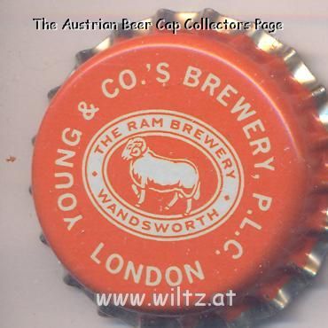 Beer cap Nr.9812: Young's Acclaim Champion Beer produced by Young & Co's Brewery/London