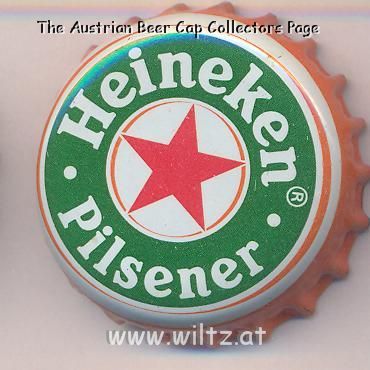 Beer cap Nr.9862: Heineken Pilsener produced by Heineken/Amsterdam