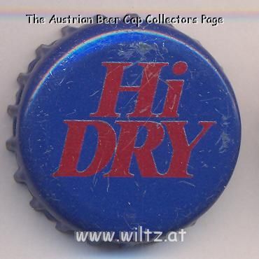 Beer cap Nr.9876: Hi Dry produced by Molson Brewing/Ontario