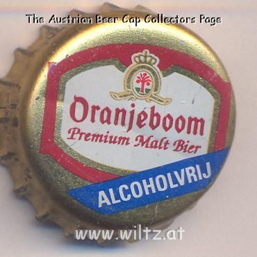 Beer cap Nr.9877: Oranjeboom Alcoholvrij produced by Oranjeboom/Breda