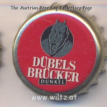 Beer cap Nr.9951: Dübelsbrücker Dunkel produced by Bavaria-St. Pauli-Brauerei AG/Hamburg