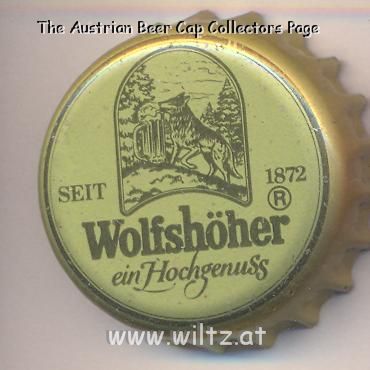Beer cap Nr.9964: Wolfshöher Dunkel produced by Brauerei Wolfshöhe K. & F. Weber/Wolfshöhe