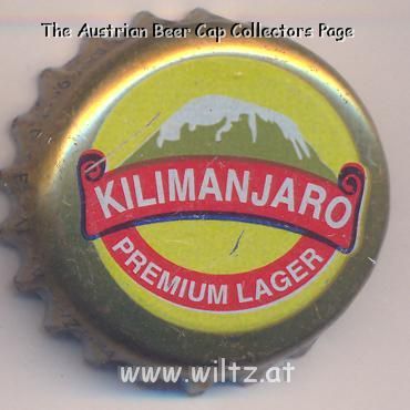 Beer cap Nr.9966: Kilimanjaro Premium Lager produced by Tanzania Breweries LTD/Dar es Salaam