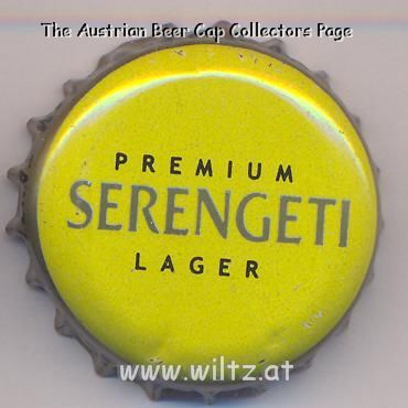 Beer cap Nr.9967: Serengeti Premium Lager produced by Tanzania Breweries LTD/Dar es Salaam