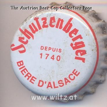 Beer cap Nr.10052: Biere d'Alsace produced by Schutzenberger Brewery/Schiltigheim