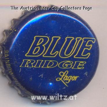 Beer cap Nr.10096: Blue Ridge Lager produced by Rainbow Ridge Brewery/Marietta