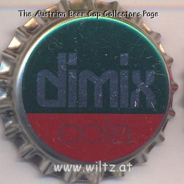 Beer cap Nr.10136: dimix cola produced by Diebels GmbH & Co. KG Privatbrauerei/Issum