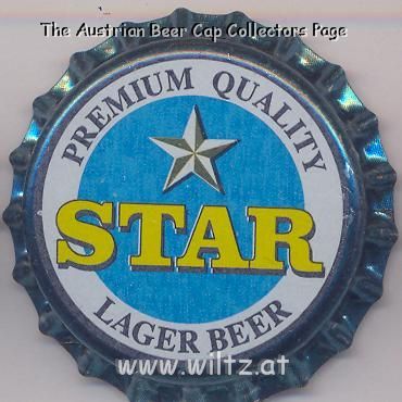Beer cap Nr.10140: Star Lager Beer produced by Kumasi Brewery Ltd./Kumasi