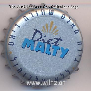 Beer cap Nr.10169: Diet Malty produced by Israel Beer Brewery/Ashkelon