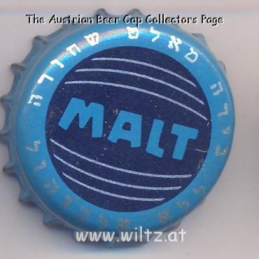 Beer cap Nr.10171: Malt produced by Israel Beer Brewery/Ashkelon
