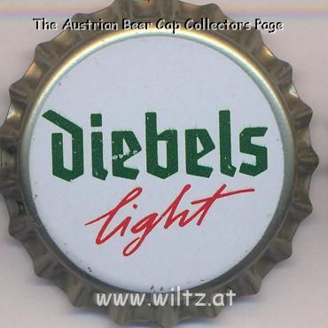 Beer cap Nr.10173: Diebels Light produced by Diebels GmbH & Co. KG Privatbrauerei/Issum