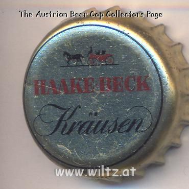 Beer cap Nr.10188: Haake Beck Kräusen produced by Haake-Beck Brauerei AG/Bremen